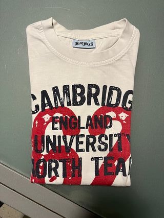 Maglia a maniche lunghe bianca Bimbus. 11-12 anni
