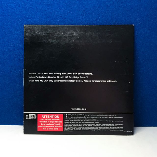 Demo Disc PS2 COMPLETO PAL España Play Station 2