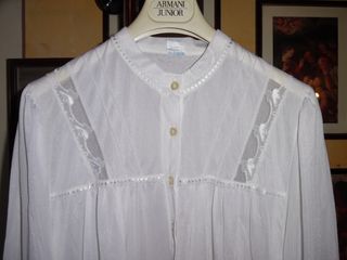 1 CAMICIA DA NOTTE NUOVA CONFEZIONATA MARCA"NUVOLA