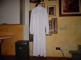1 CAMICIA DA NOTTE NUOVA CONFEZIONATA MARCA"NUVOLA