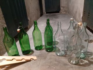 Bottiglioni vetro vuoti