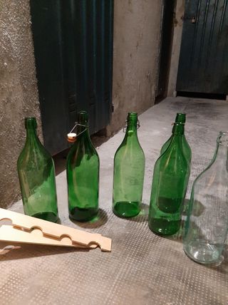 Bottiglioni vetro vuoti