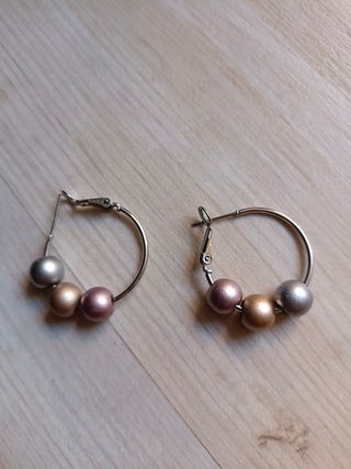 Pendientes bisutería