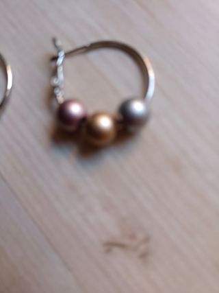 Pendientes bisutería