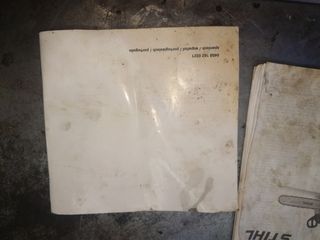 Manual original Stihl ms200t y ms201t