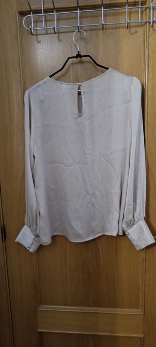 Blusa vestir champan