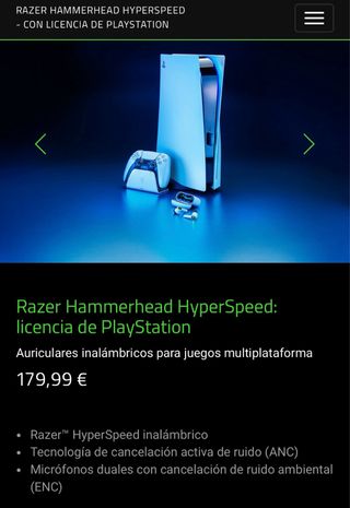 Razer hyperspeed ps5 gaming