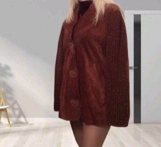 Chaqueta de piel Vintage Nueva (Tara)