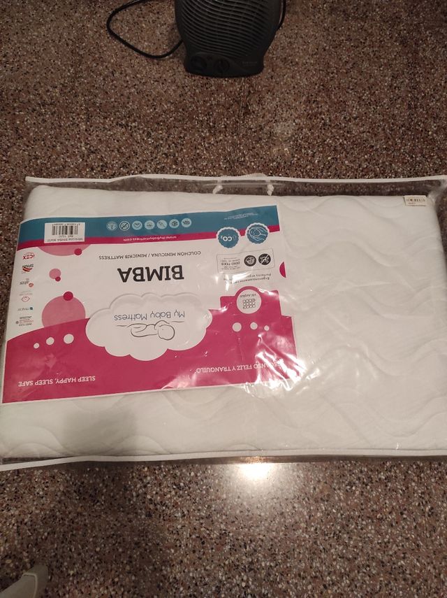 Colchón minicuna, colchoneta cambiador