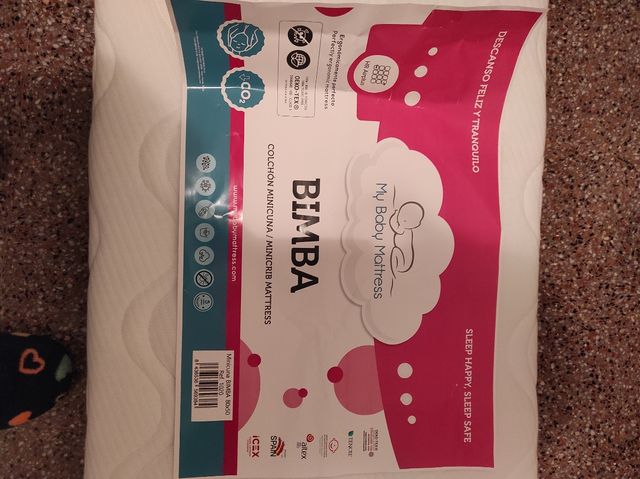 Colchón minicuna, colchoneta cambiador