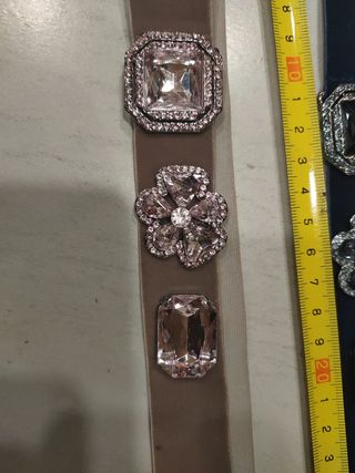 Cinturón elástico Swarovski