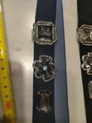 Cinturón elástico Swarovski