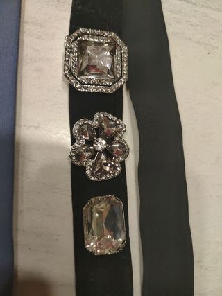 Cinturón elástico Swarovski