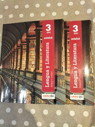 Libro Lengua Castellana y Literatura 3°ESO Edebé