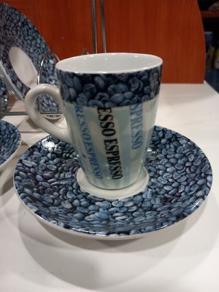 JUEGO DE TAZAS DE CAFE
