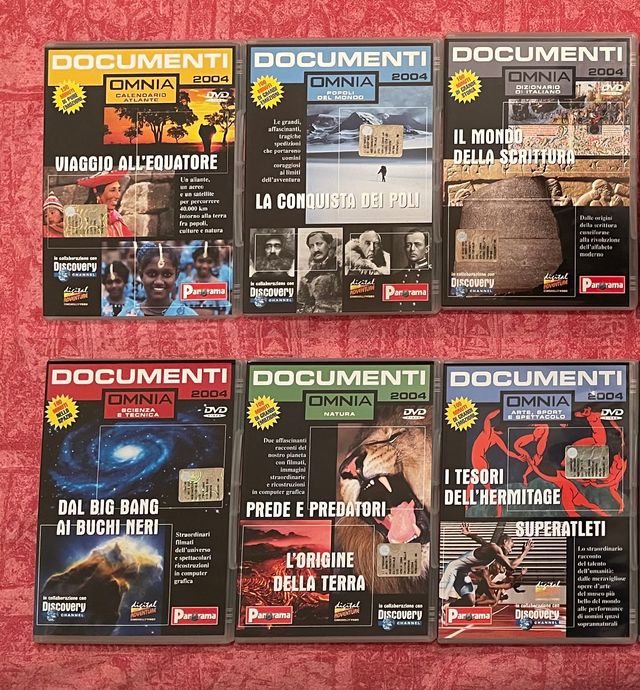 Documenti Omnia 2004 - opera completa di 12 DVD