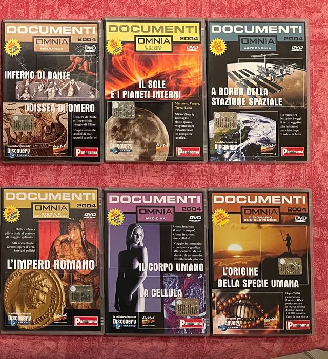 Documenti Omnia 2004 - opera completa di 12 DVD
