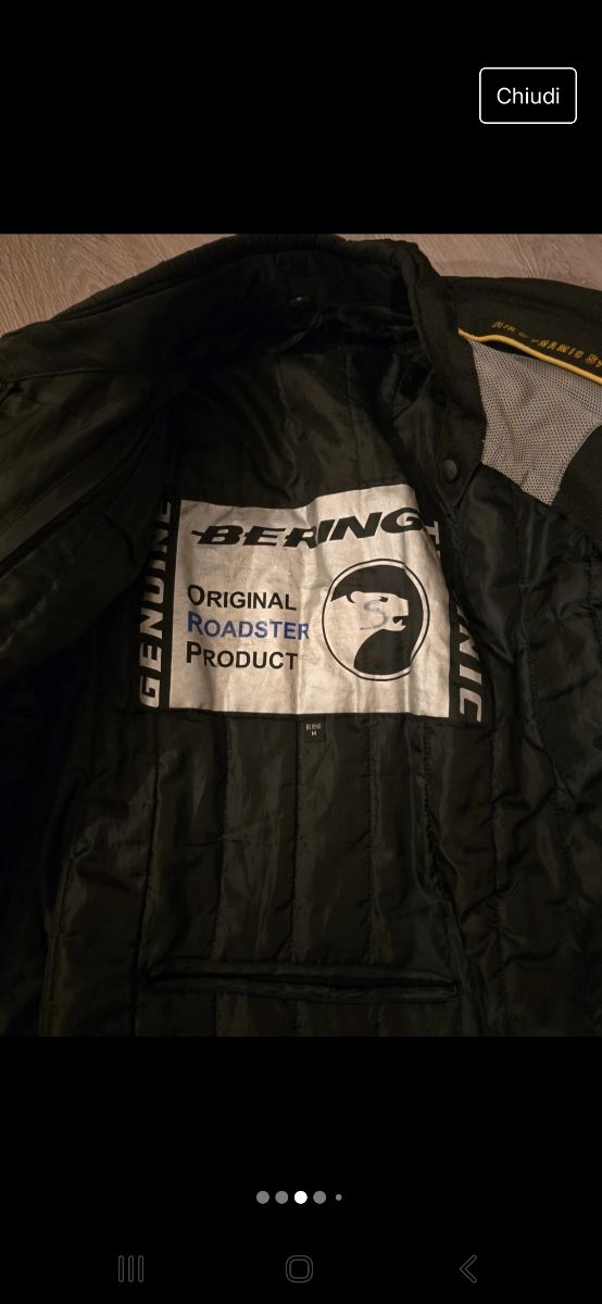 Giacca moto Bering