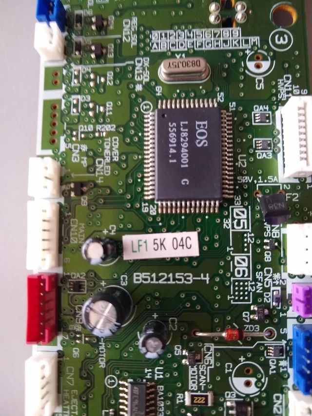 Placa controladora de CC Brother B512153-4