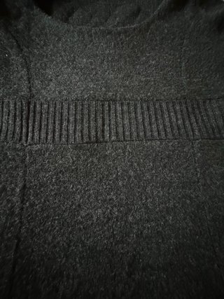 Abito invernale a maniche corte nero foderato