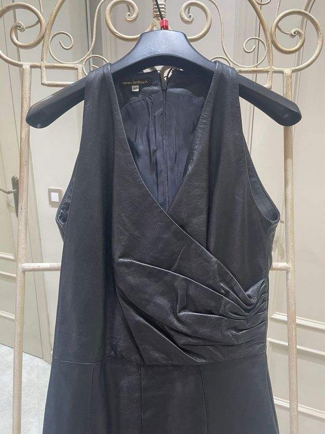 Vestido piel Amaya Arzuaga