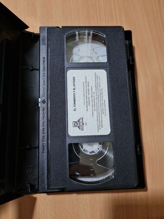 Película VHS "El tormento y el éxtasis"