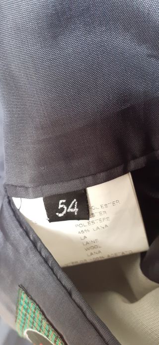 Traje hombre