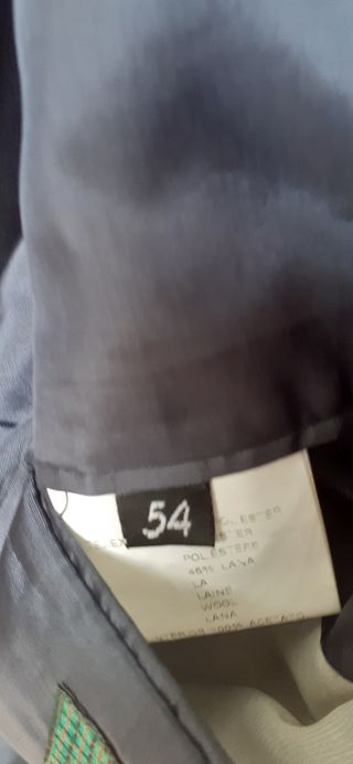 Traje hombre