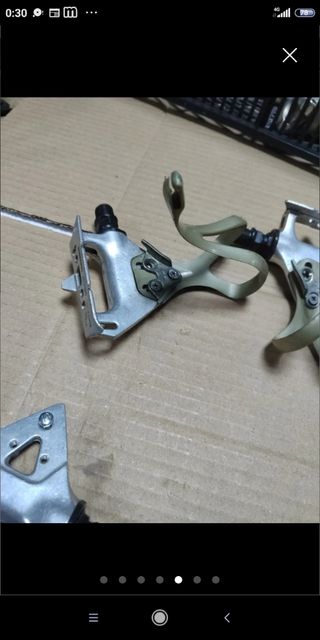 Pedales vintage Shimano bicicleta de  carrera