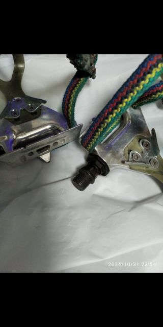 Pedales vintage Shimano bicicleta de  carrera