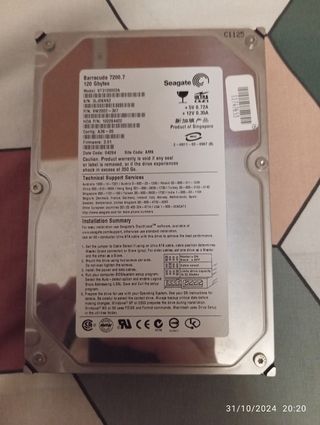 Discoduro Barracuda 7200.7 120GB