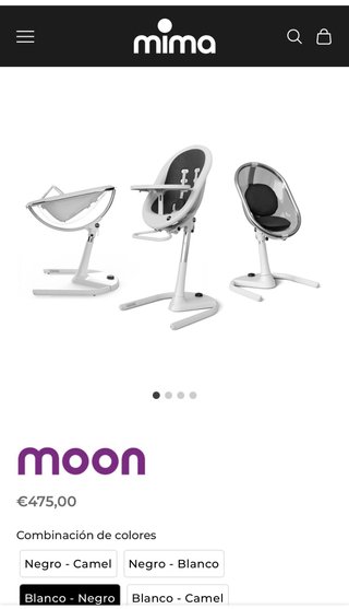 Trona de bebe Mima Moon