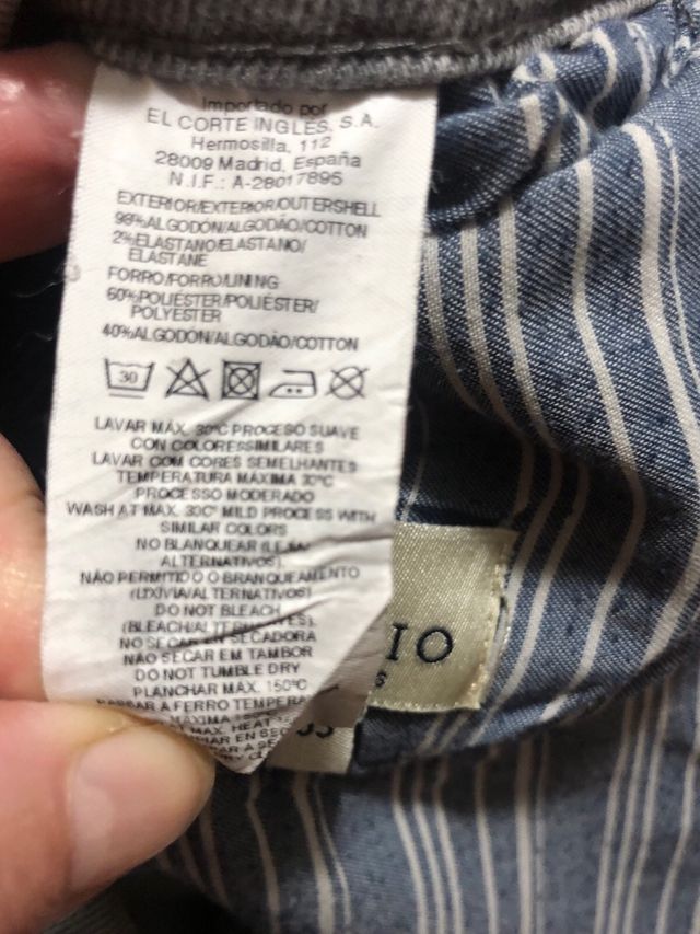 Pantalon vaquero hombre