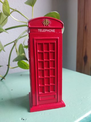 CABINA TELEFONICA VINTAGE SALVADANAIO
