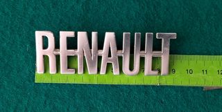 Antigua Insignia Renault (zamak cromado)