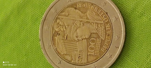 Monedas 2 euros Austria 2018 rara