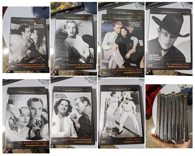 pack dvd peliculas antiguas