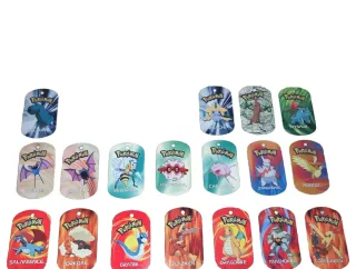 Chapas Pokémon Metálicas 2004