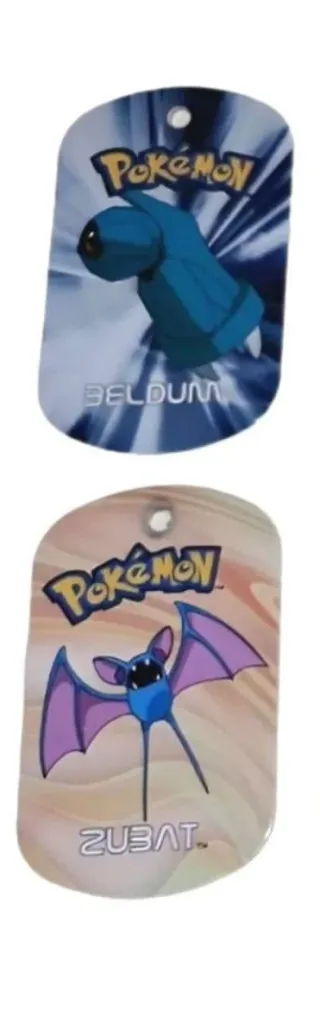 Chapas Pokémon Metálicas 2004