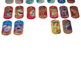 Chapas Pokémon Metálicas 2004