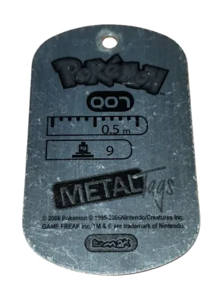Chapas Pokémon Metálicas 2004