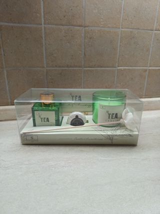Tris diffusore, candela e saponetta 
