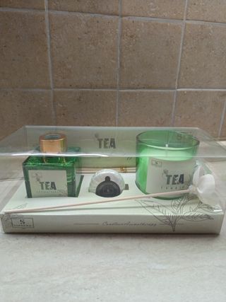 Tris diffusore, candela e saponetta 