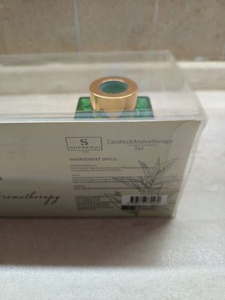 Tris diffusore, candela e saponetta 