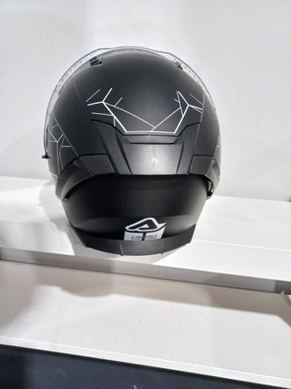 CASCO INTEGRAL MOTO.GAFA SOLAR NEGRO MATE. UNISEX