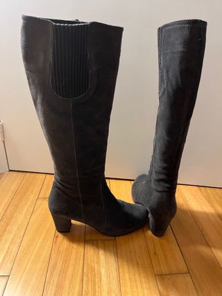 BOTAS ALTAS GRIS ANTE T38