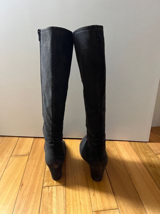 BOTAS ALTAS GRIS ANTE T38