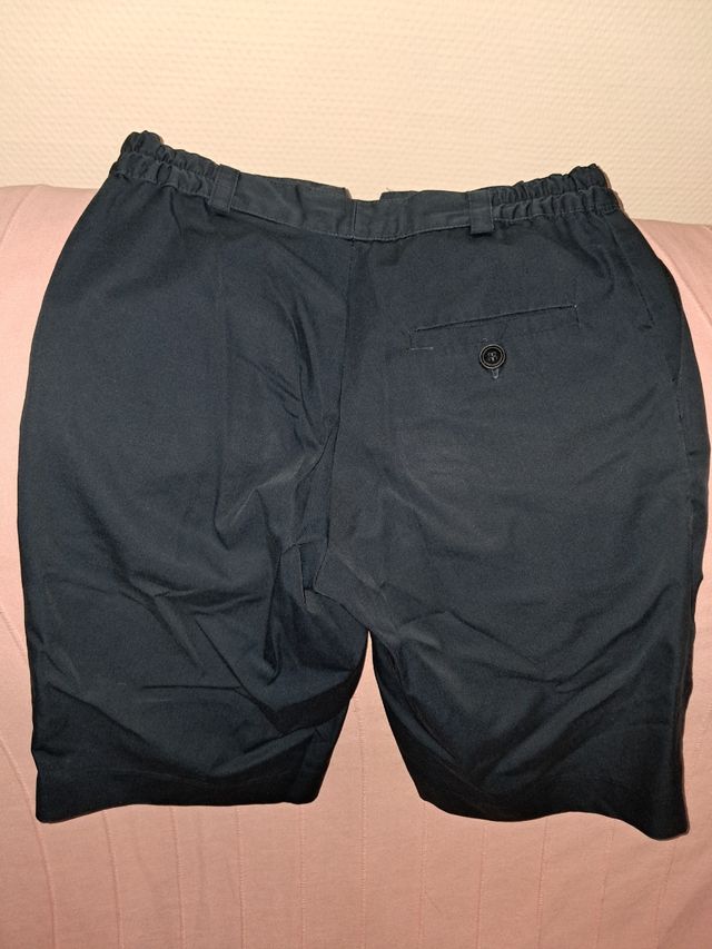 3 Pantalones cortos colegio azul marino