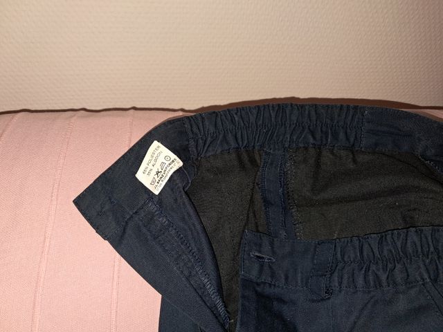 3 Pantalones cortos colegio azul marino