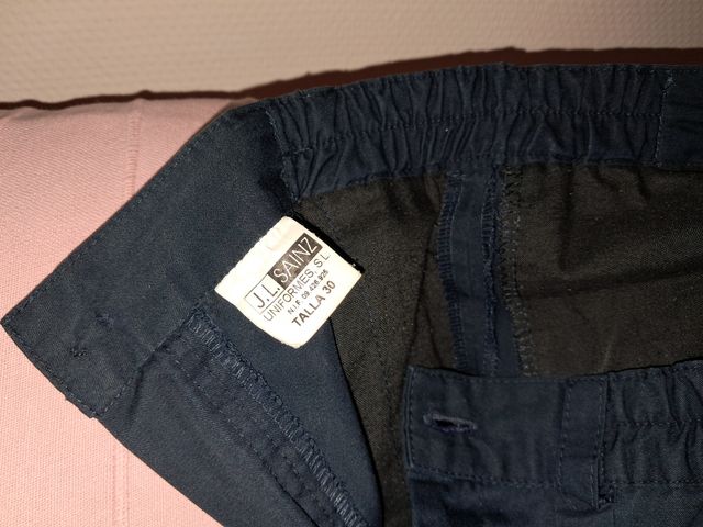 3 Pantalones cortos colegio azul marino